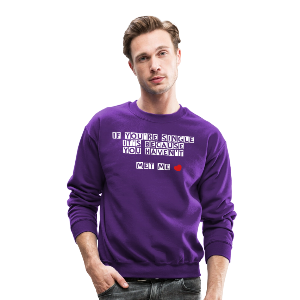 Crewneck Sweatshirt - purple