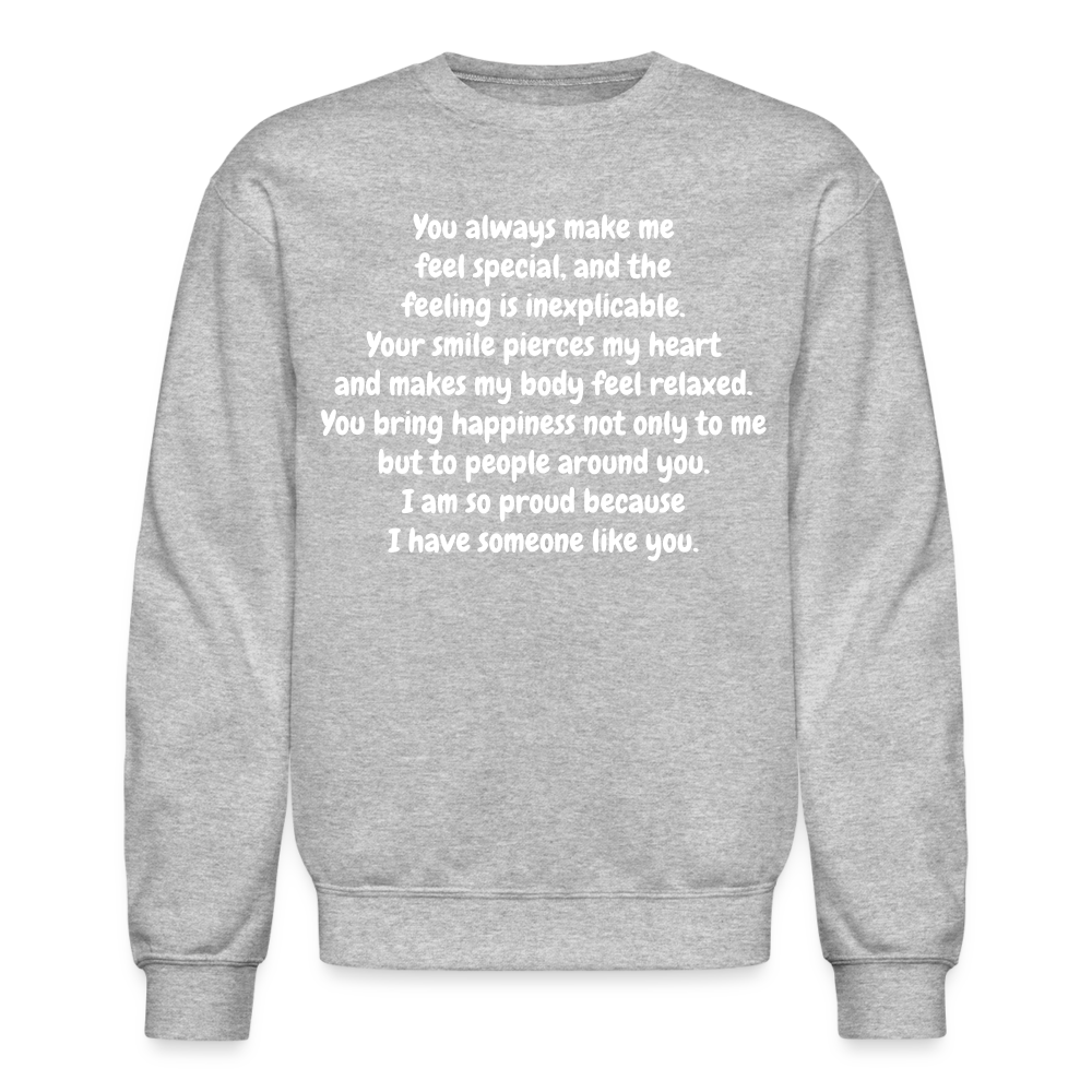 Crewneck Sweatshirt - heather gray