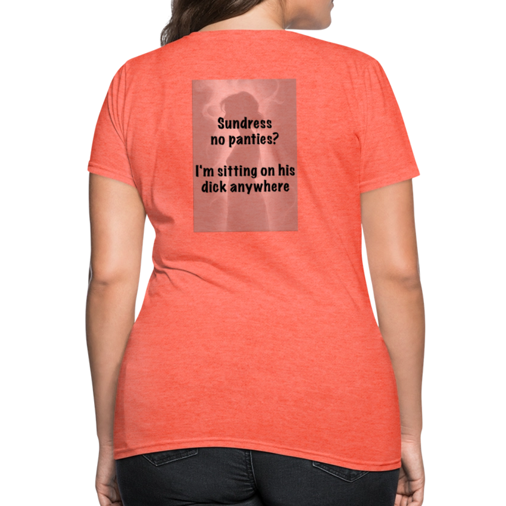 Women's T-Shirt - heather coral