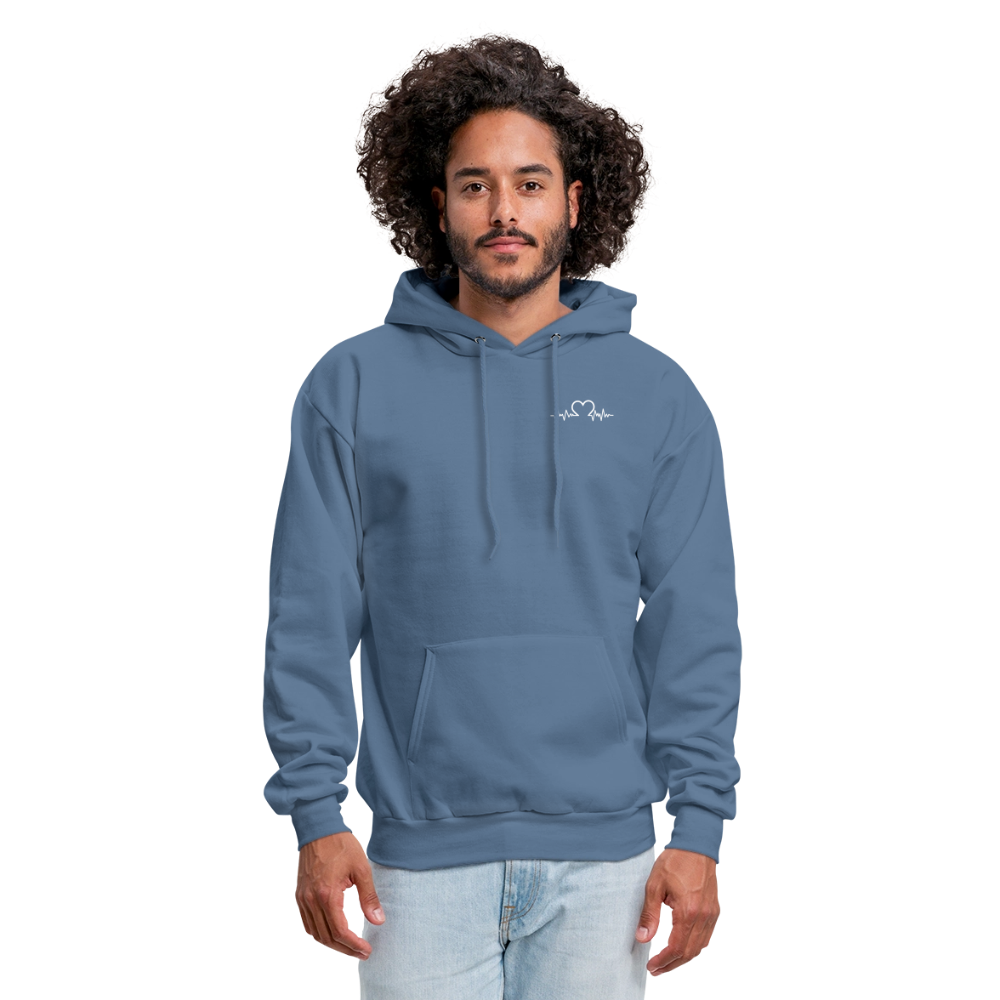 Men's Hoodie - denim blue