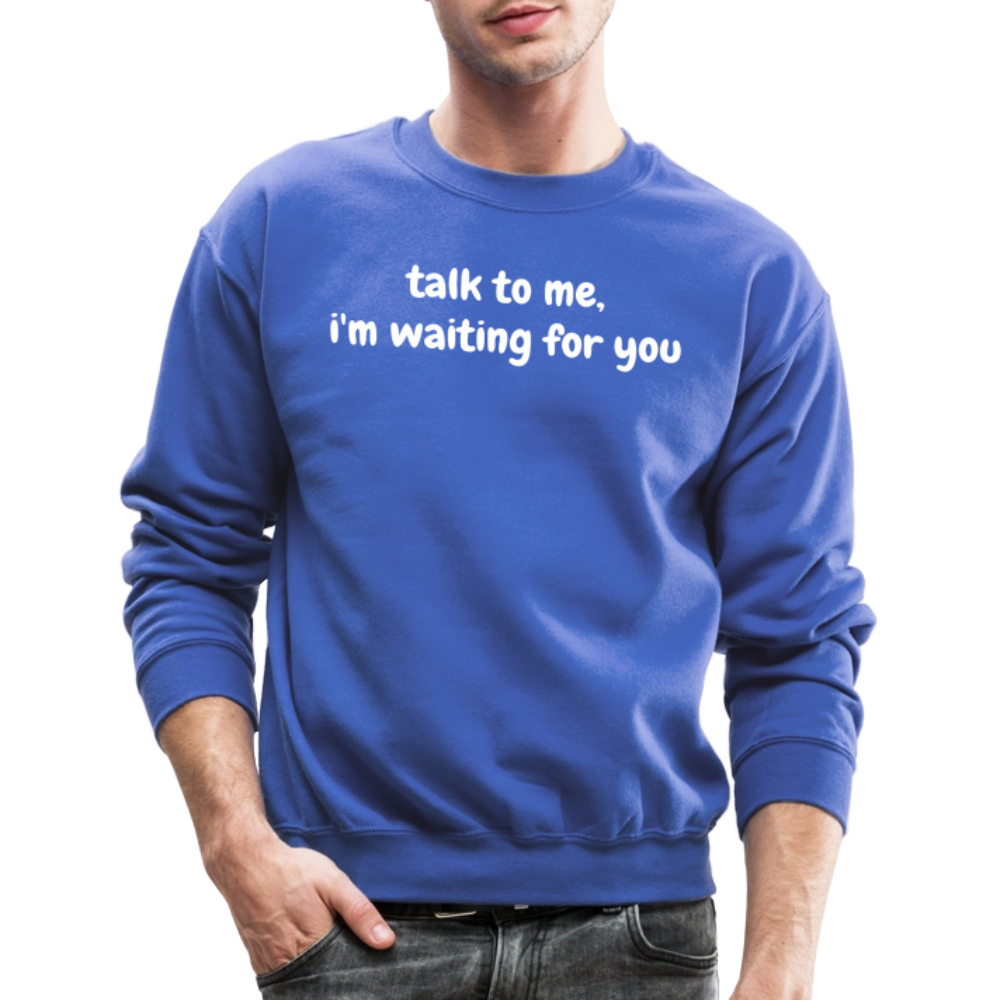 Crewneck Sweatshirt - royal blue