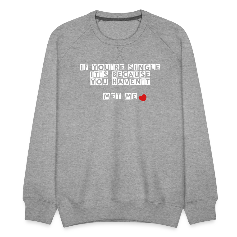 Men’s Premium Sweatshirt - heather grey