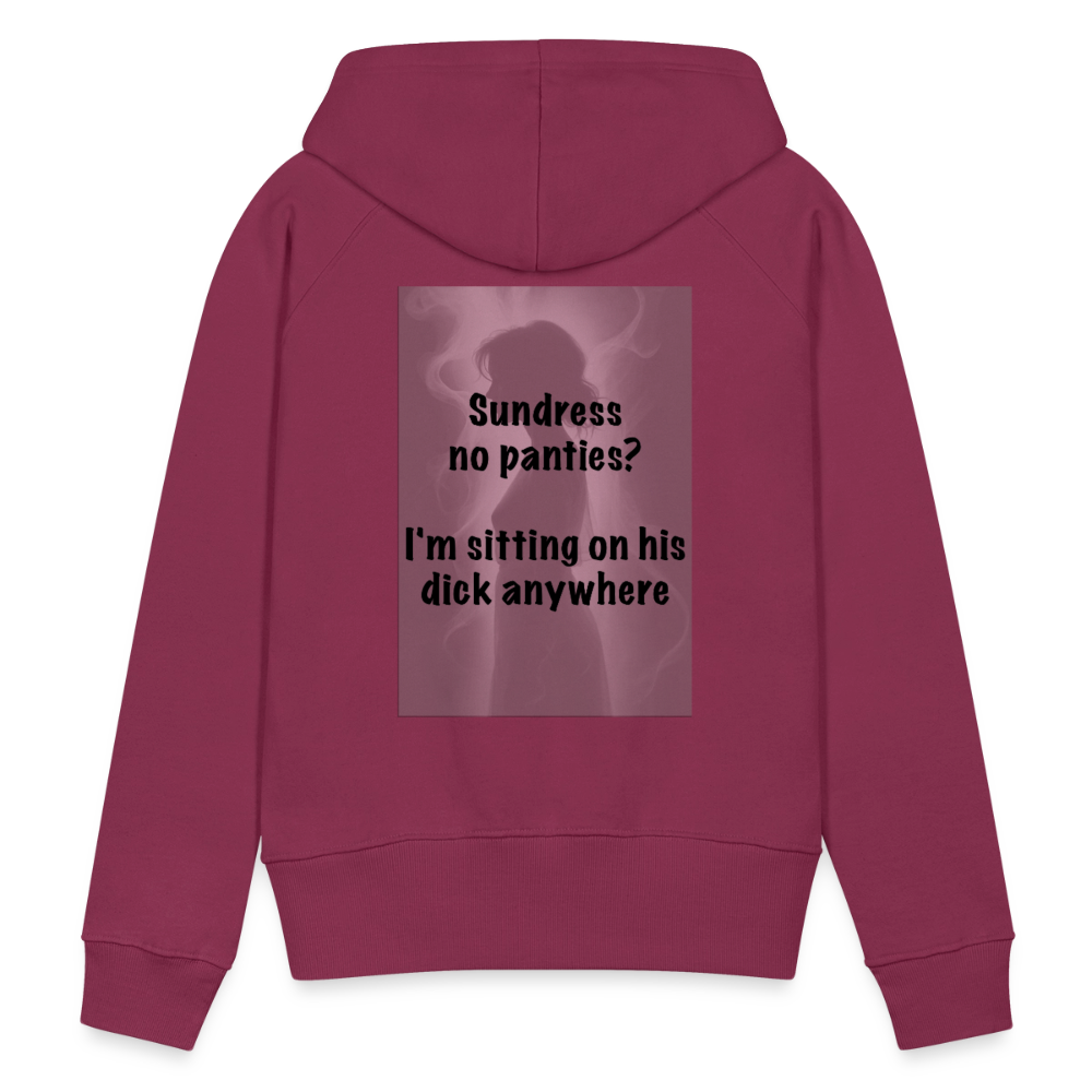 Women’s Premium Hoodie - burgundy