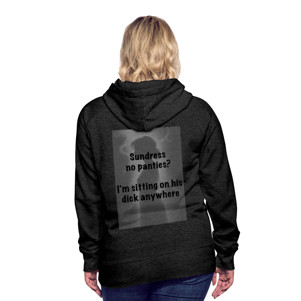 Women’s Premium Hoodie - charcoal grey