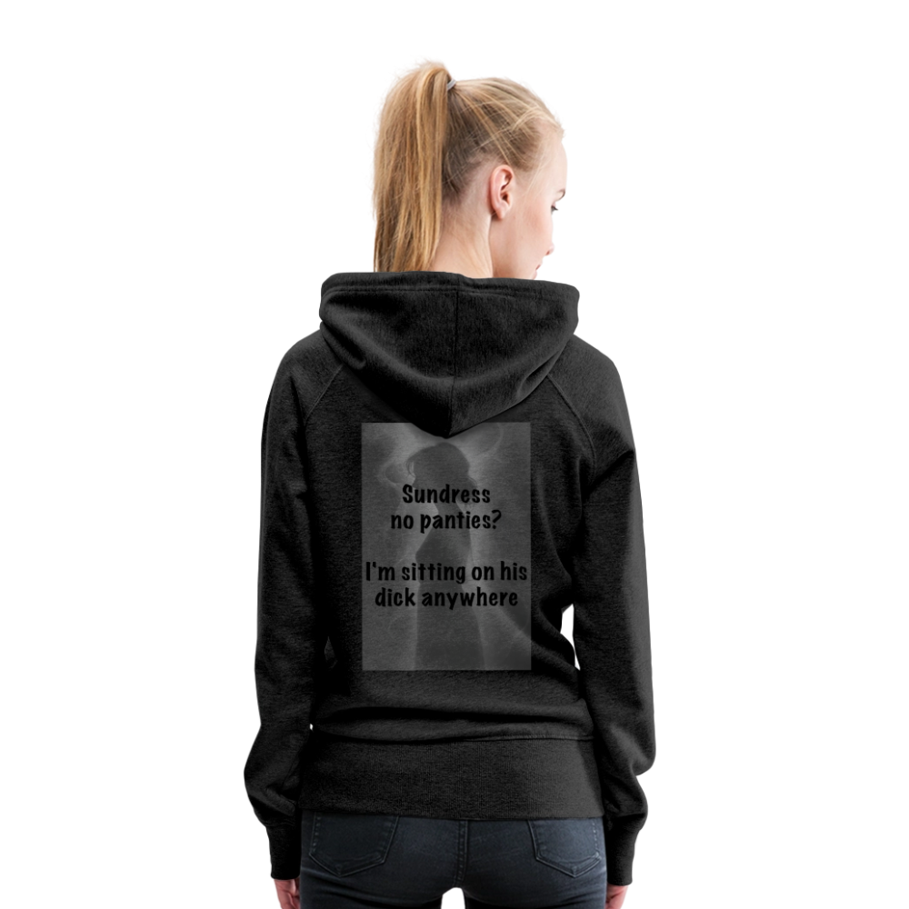 Women’s Premium Hoodie - charcoal grey