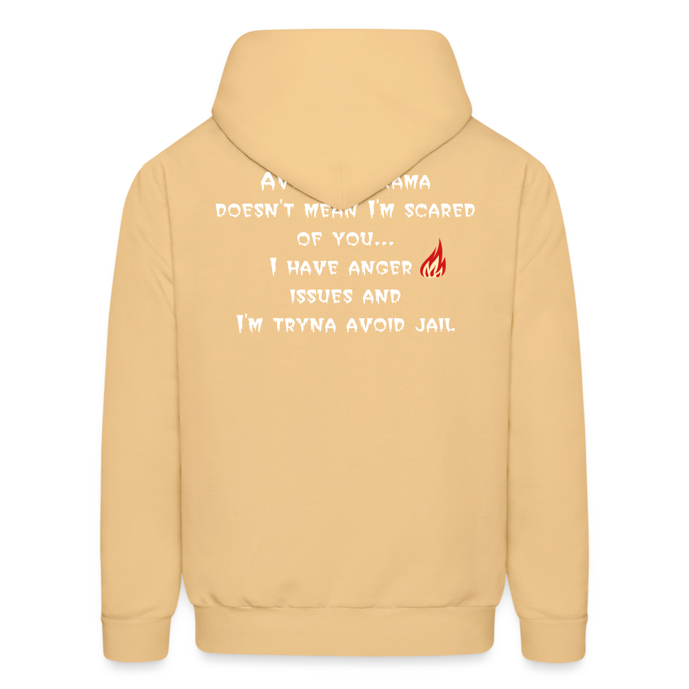 Men's Hoodie - light gold 