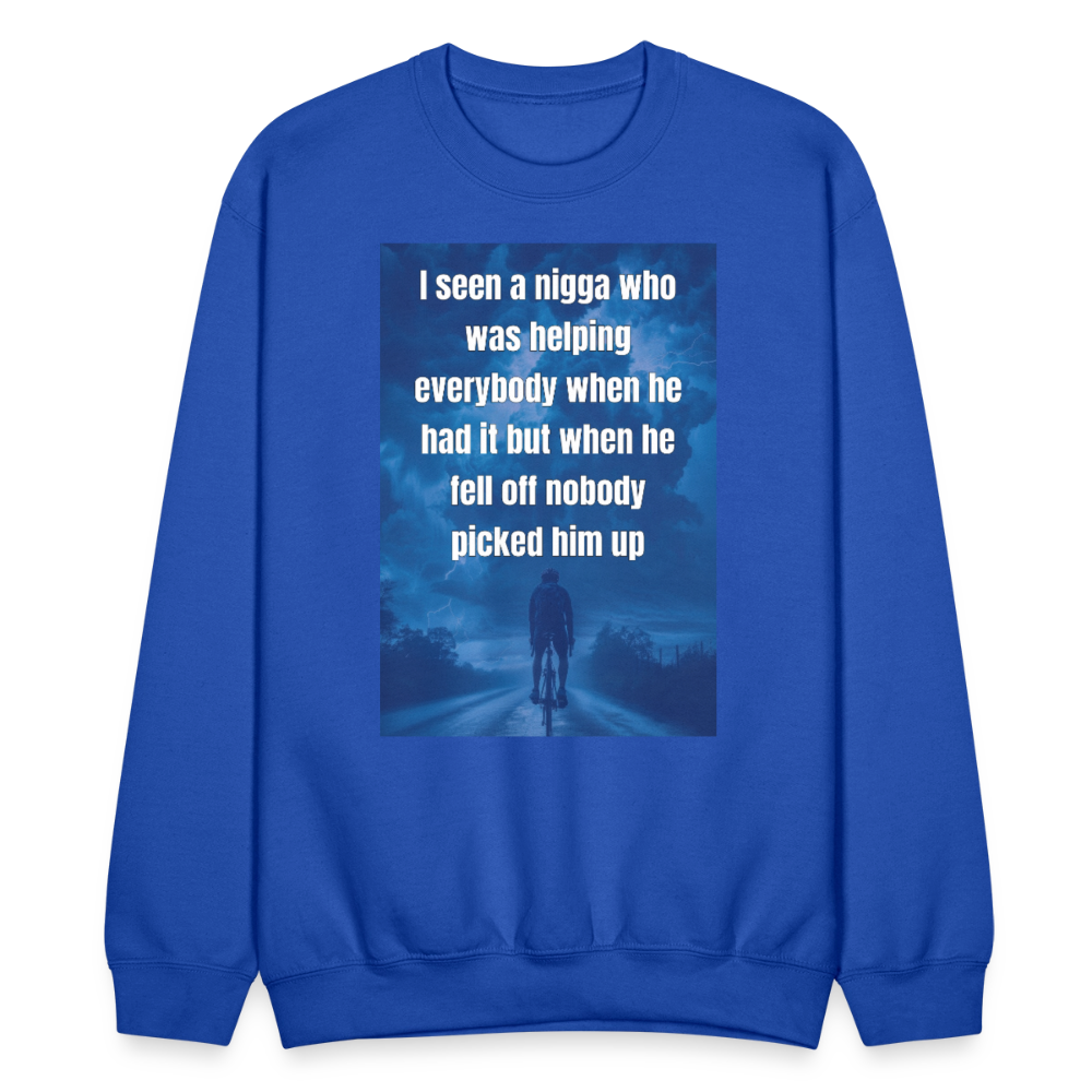 Crewneck Sweatshirt - royal blue