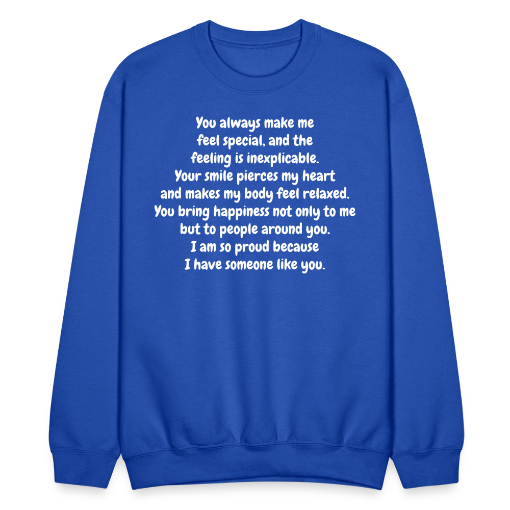 Crewneck Sweatshirt - royal blue