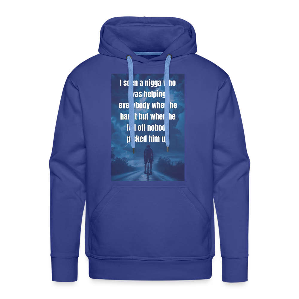 Men’s Premium Hoodie - royal blue