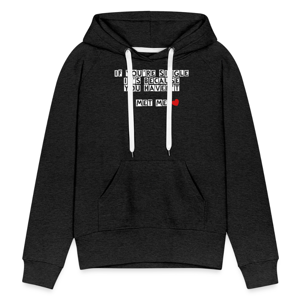 Women’s Premium Hoodie - charcoal grey