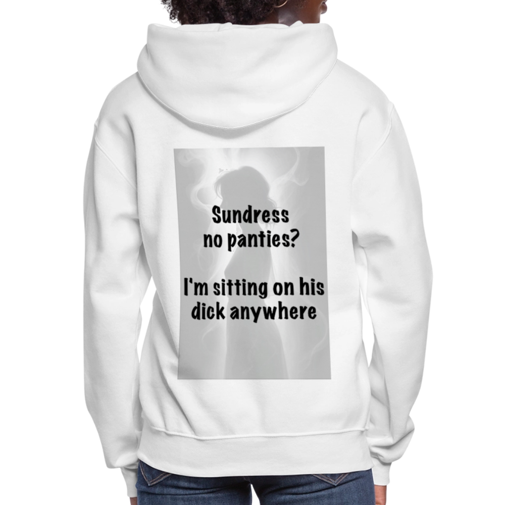 Women's Hoodie - white