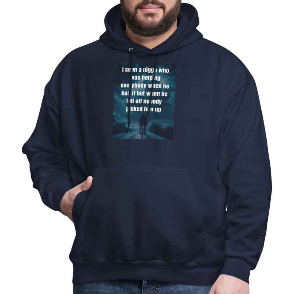 Men's Hoodie - navy