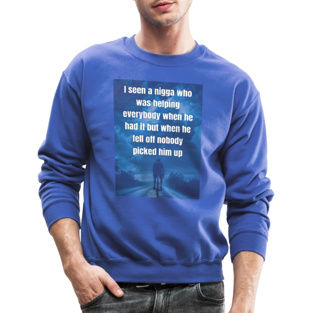 Crewneck Sweatshirt - royal blue