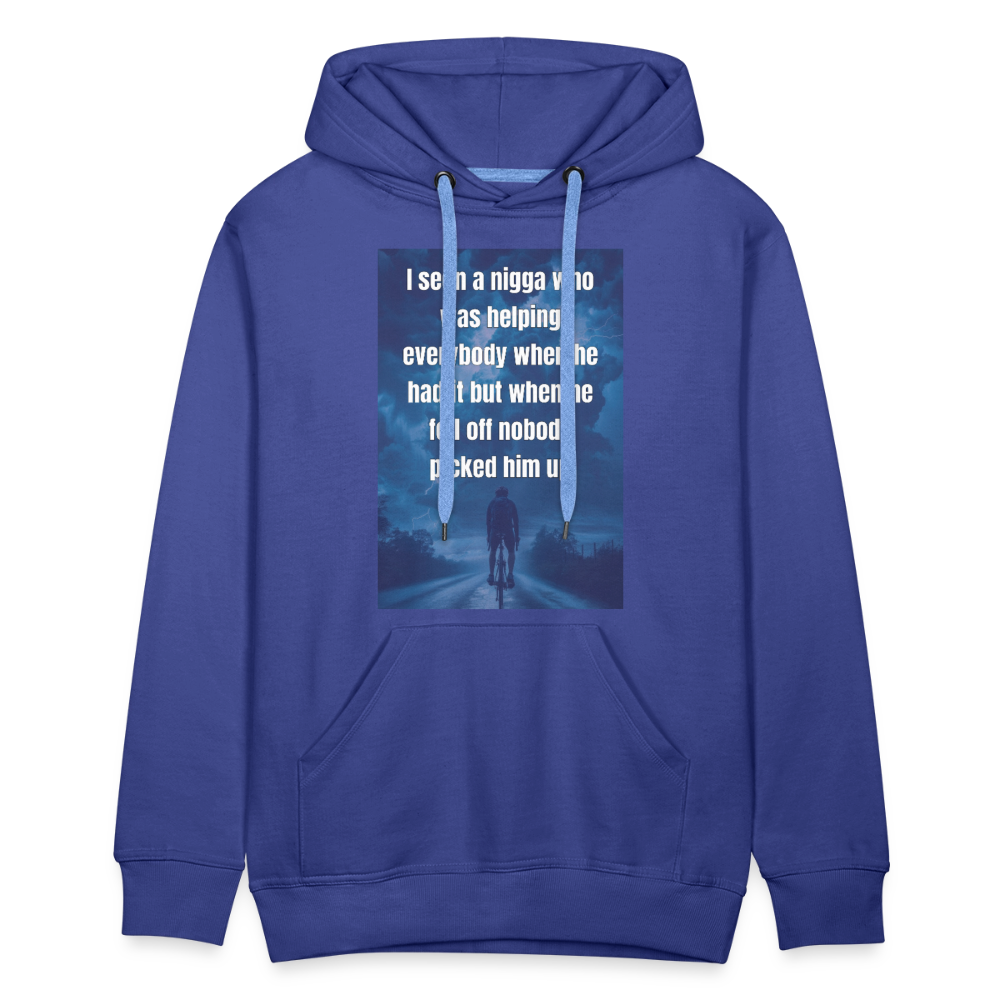 Men’s Premium Hoodie - royal blue