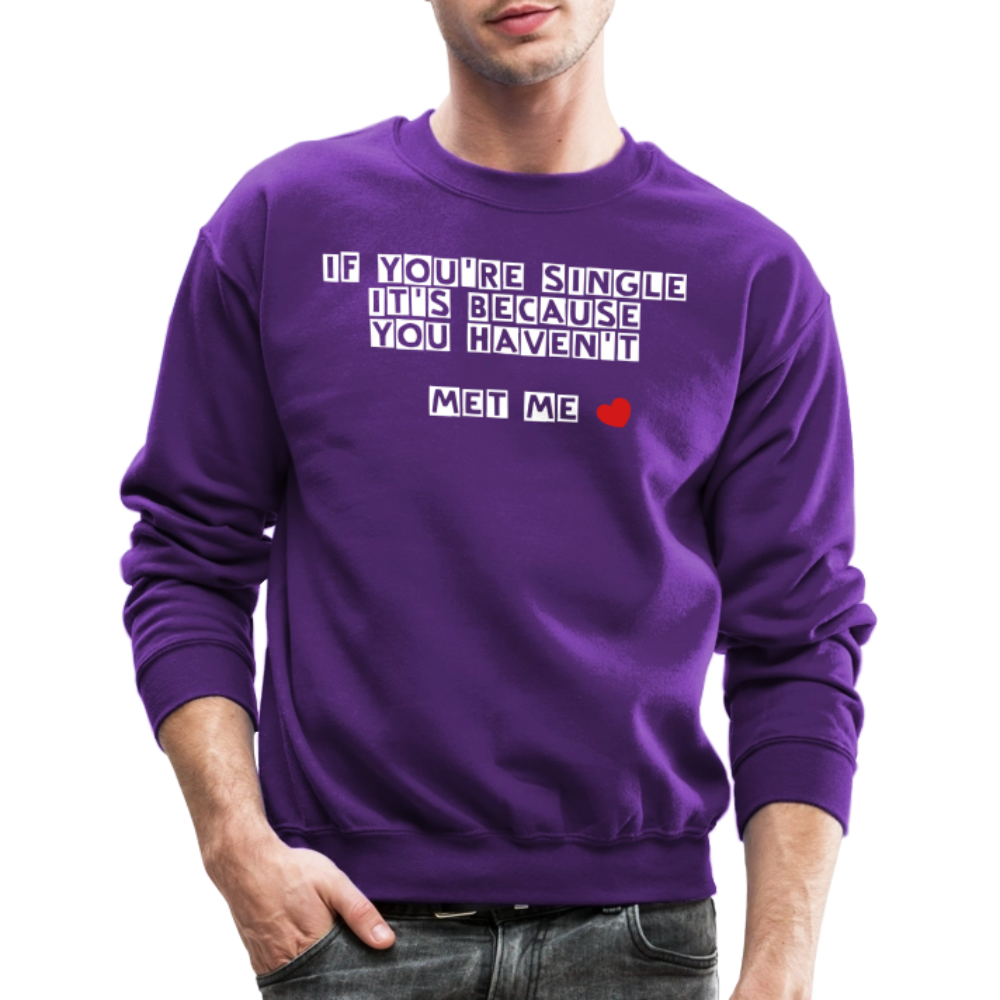 Crewneck Sweatshirt - purple