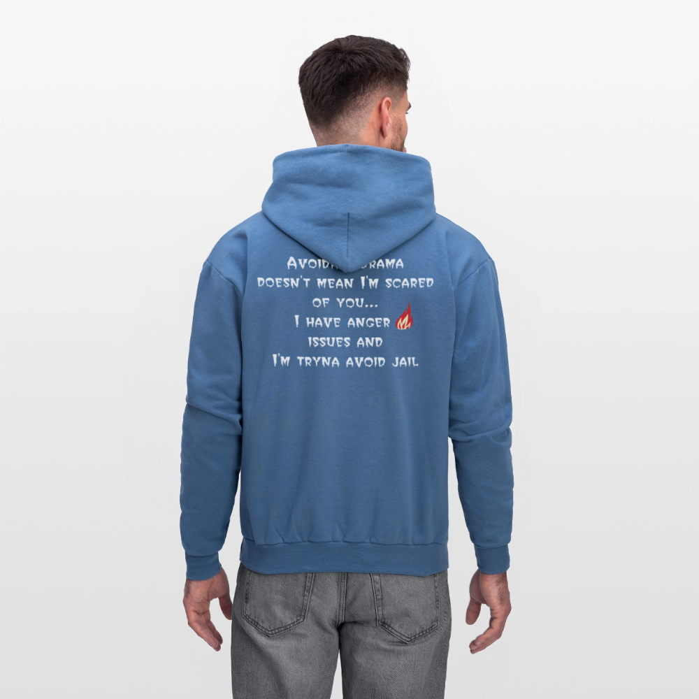 Men's Hoodie - denim blue