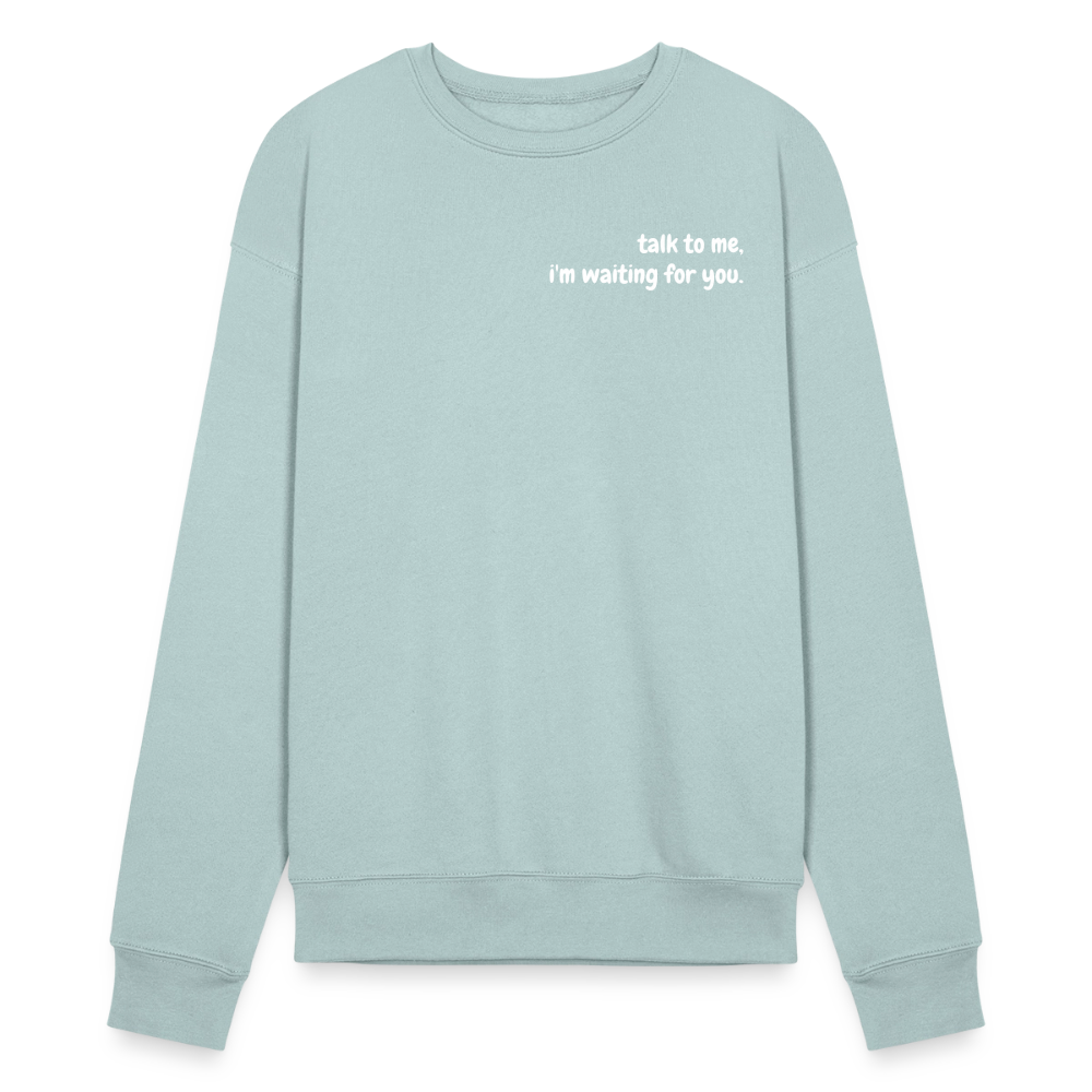 Bella + Canvas Unisex Sweatshirt - dusty blue