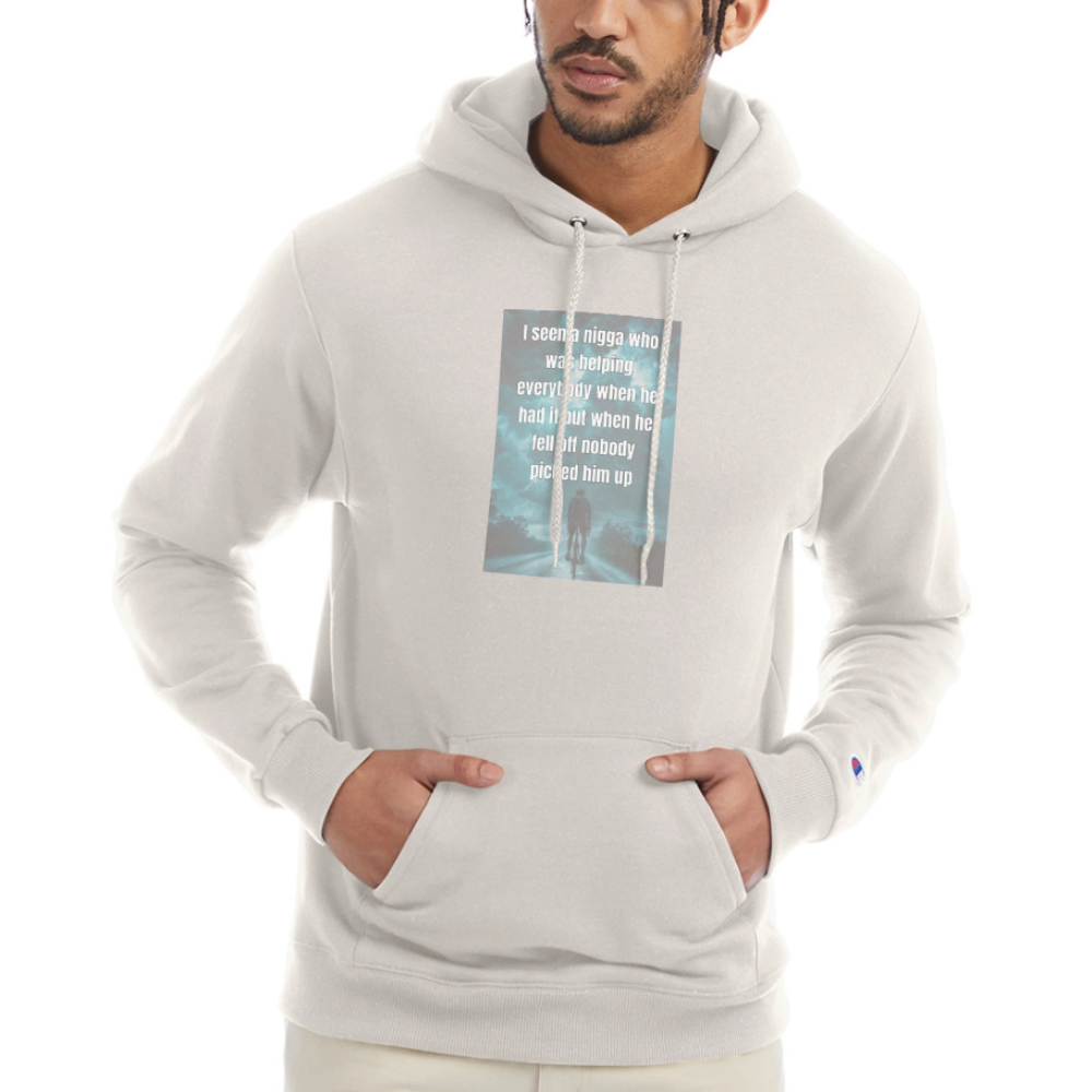 Champion Unisex Powerblend Hoodie - Sand