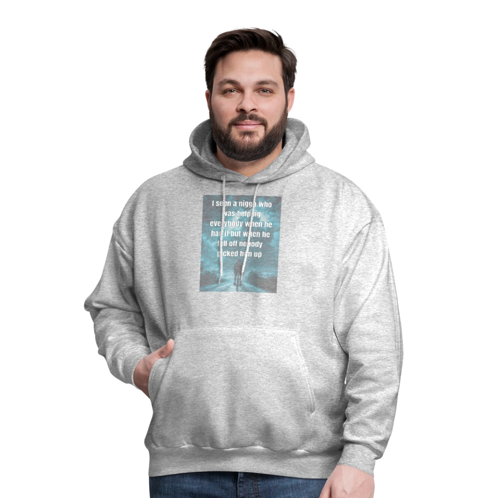 Men's Hoodie - heather gray