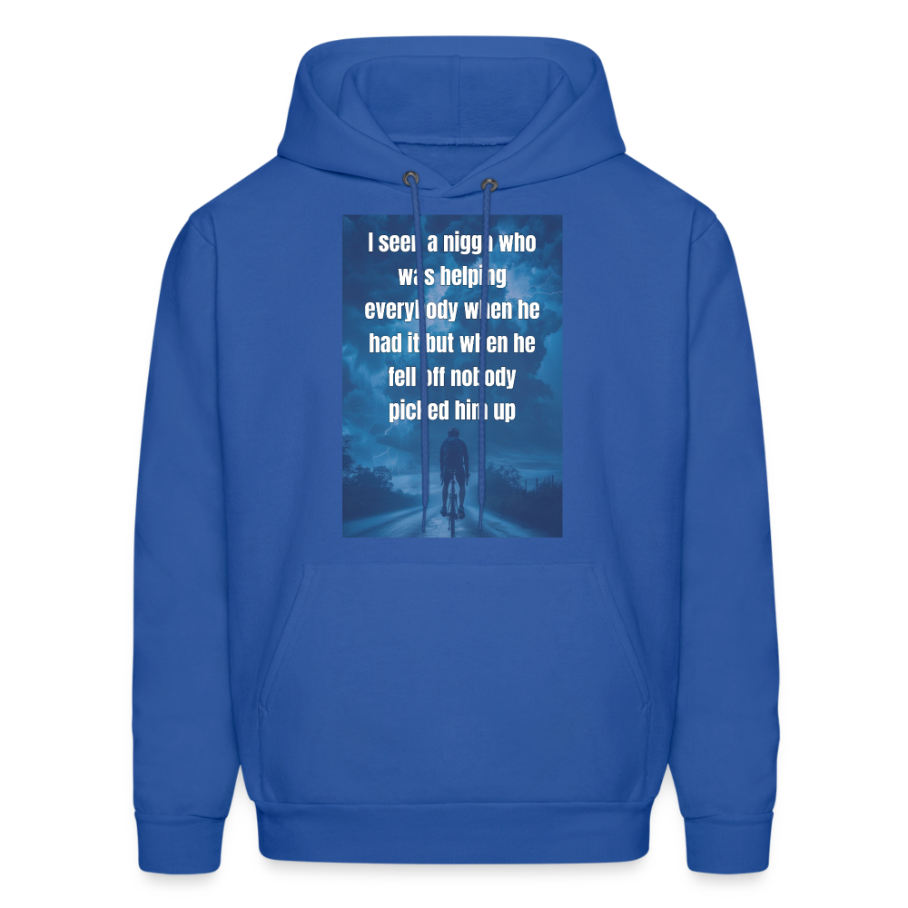 Men's Hoodie - royal blue