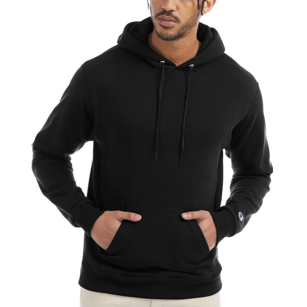 Champion Unisex Powerblend Hoodie - black