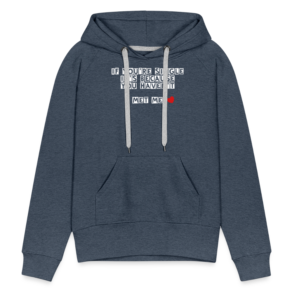 Women’s Premium Hoodie - heather denim