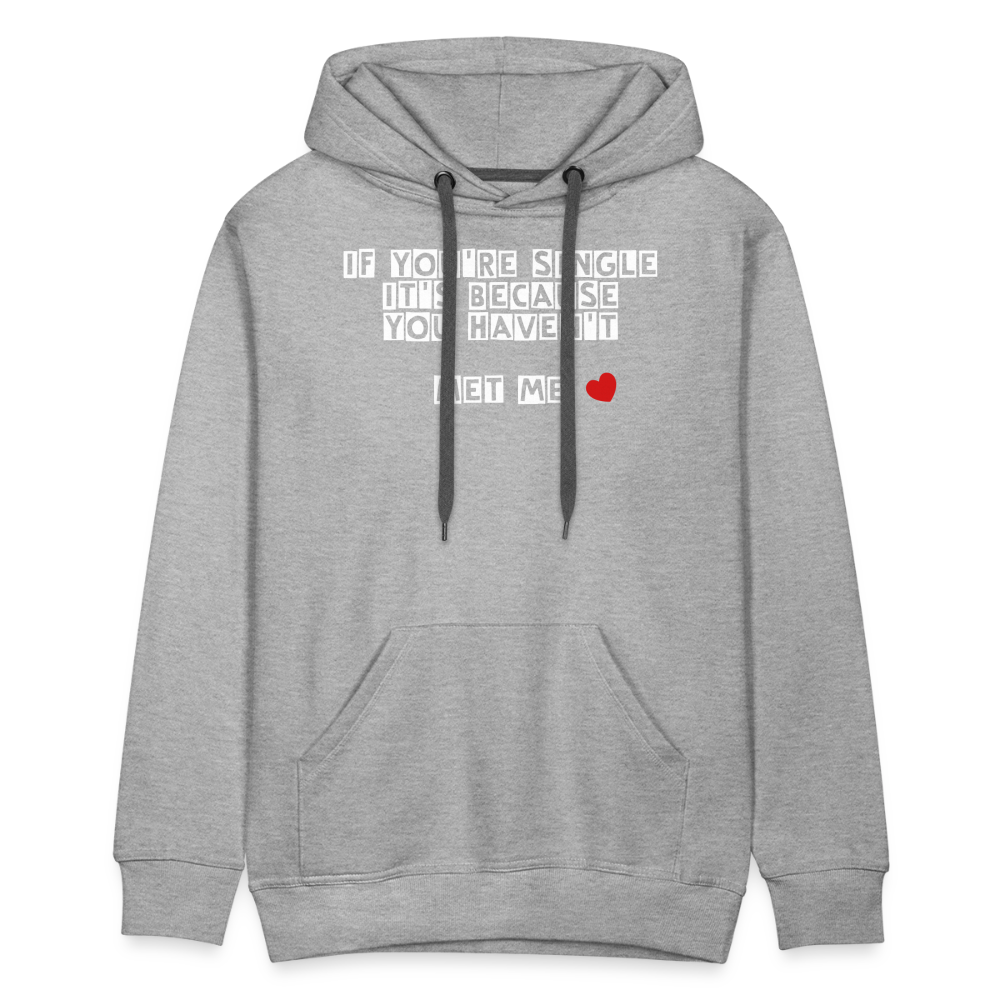 Men’s Premium Hoodie - heather grey