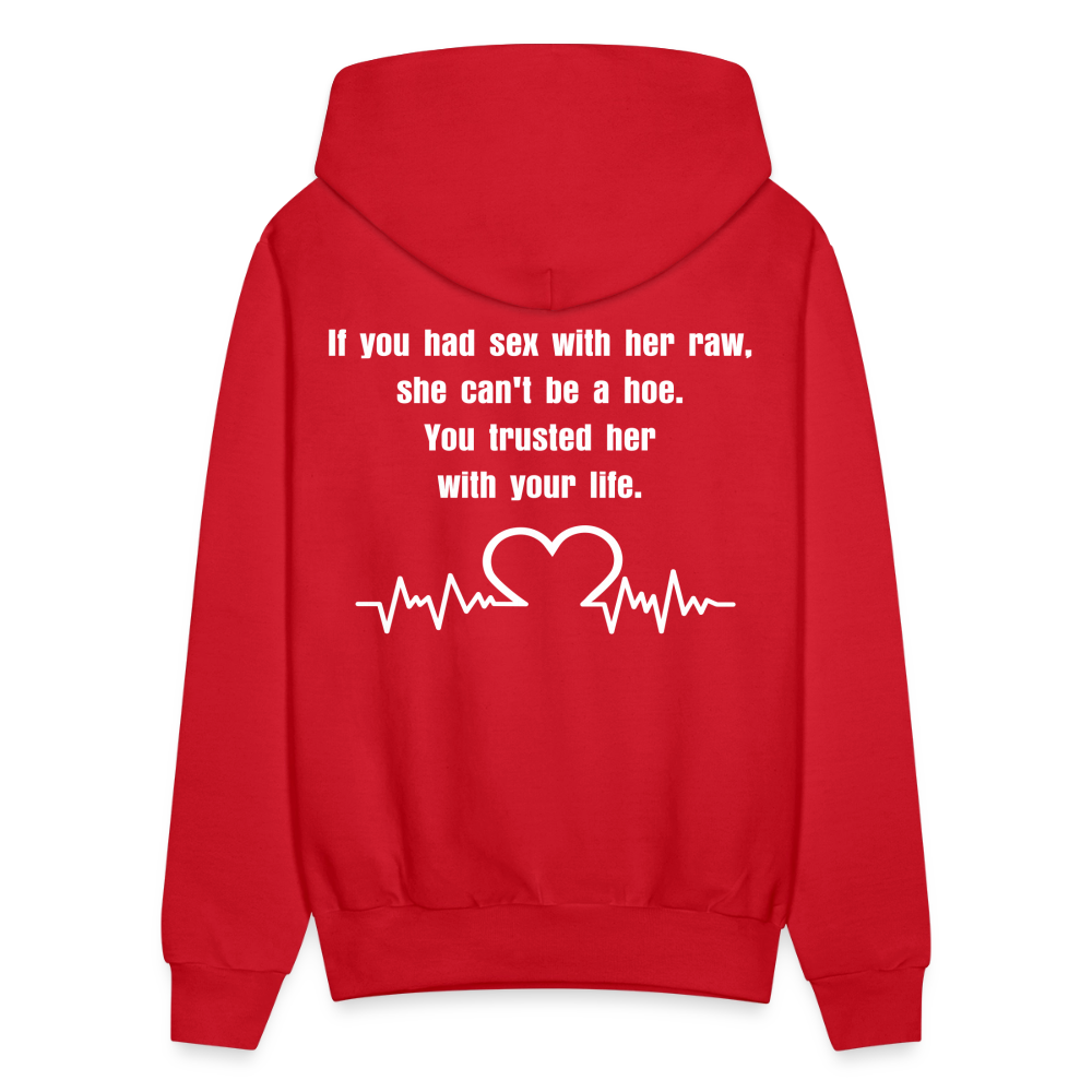 Men's Hoodie - red