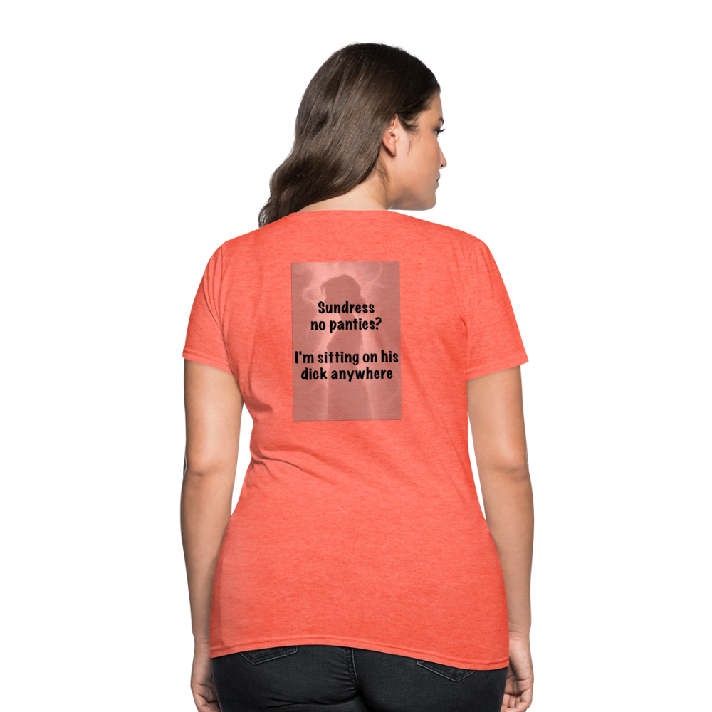 Women's T-Shirt - heather coral