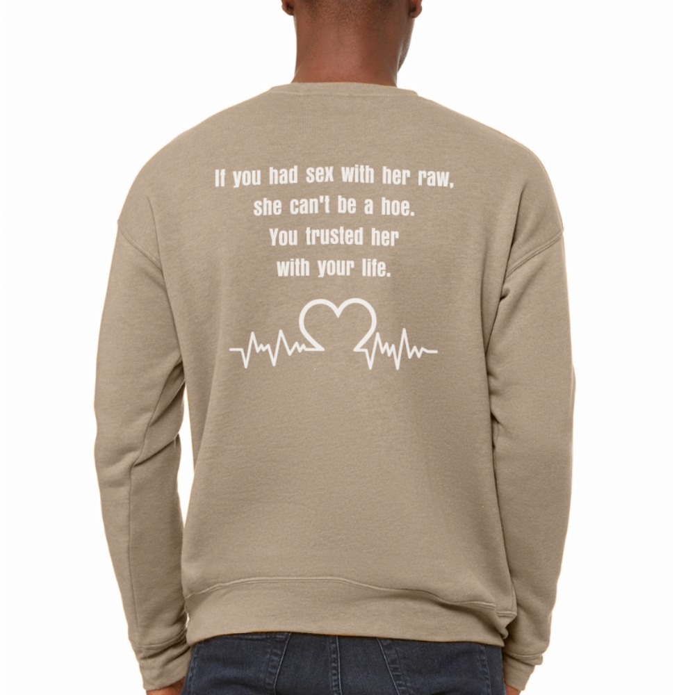 Bella + Canvas Unisex Sweatshirt - tan