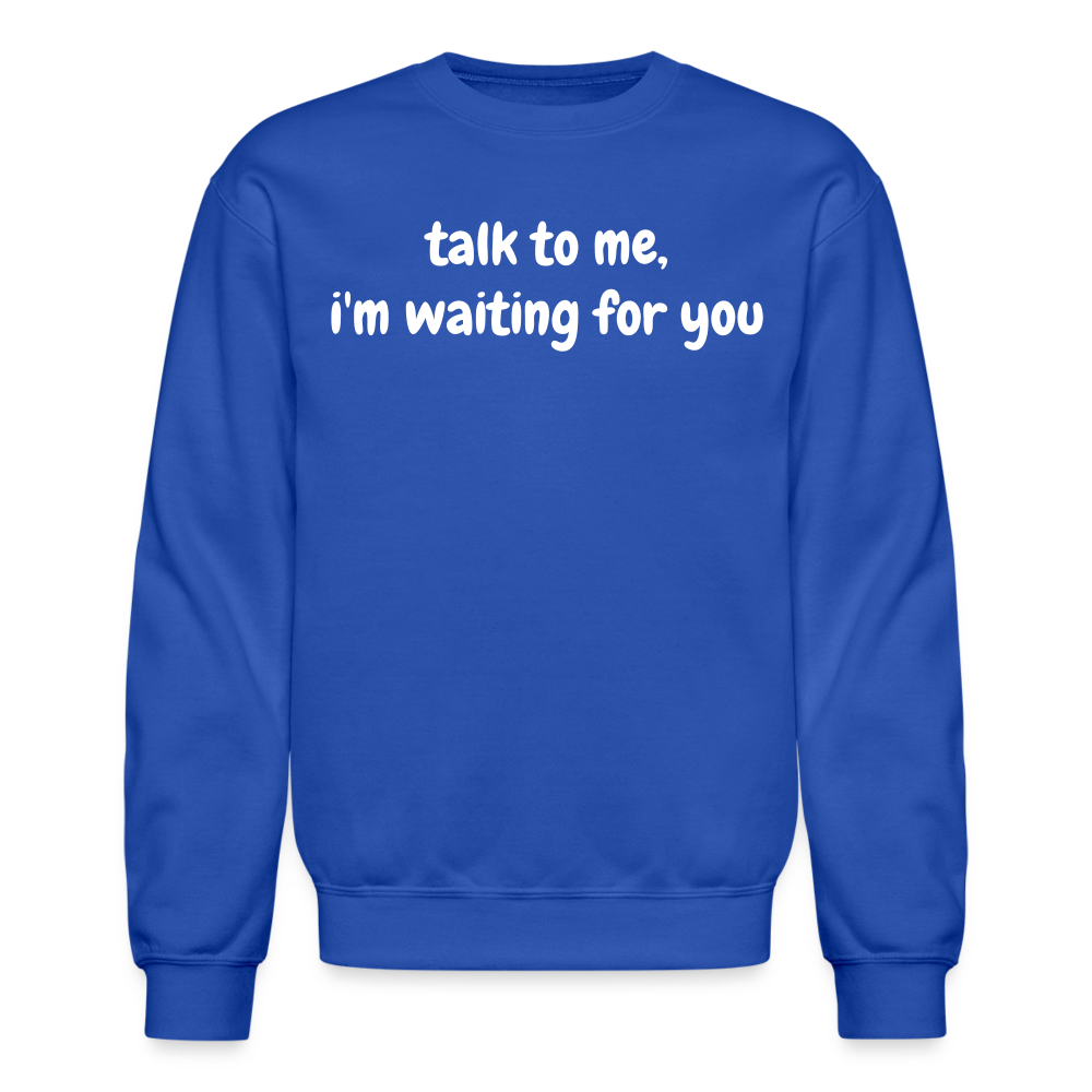 Crewneck Sweatshirt - royal blue