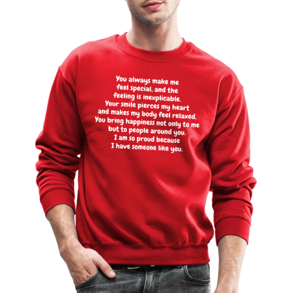 Crewneck Sweatshirt - red