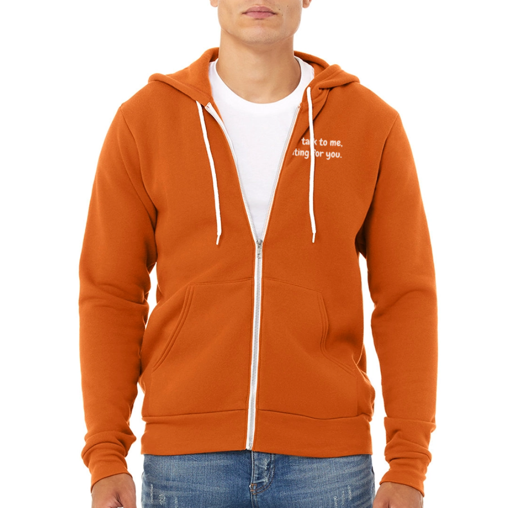 Bella + Canvas Unisex Full Zip Hoodie - autumn