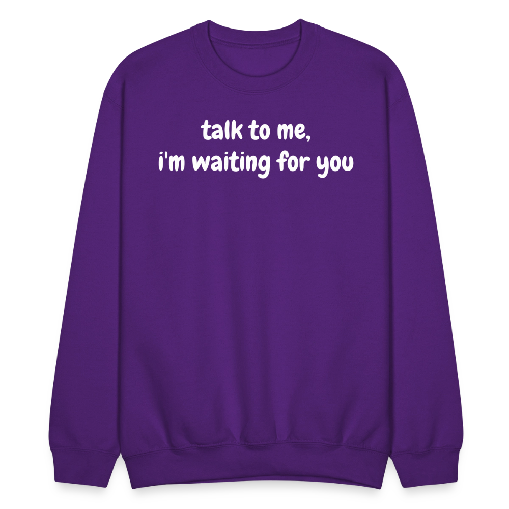 Crewneck Sweatshirt - purple