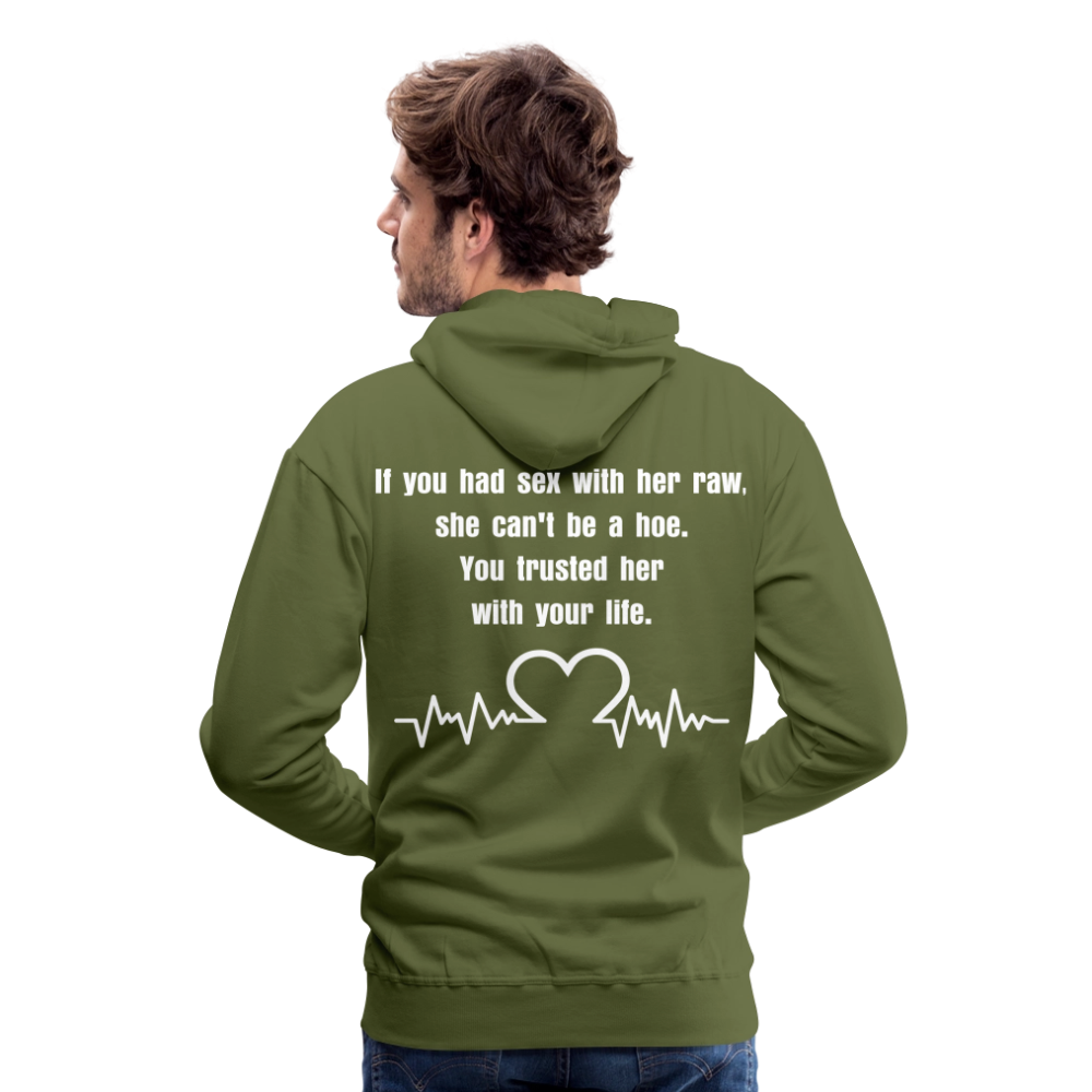 Men’s Premium Hoodie - olive green