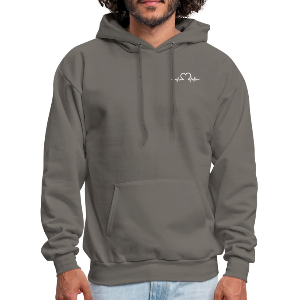 Men's Hoodie - asphalt gray