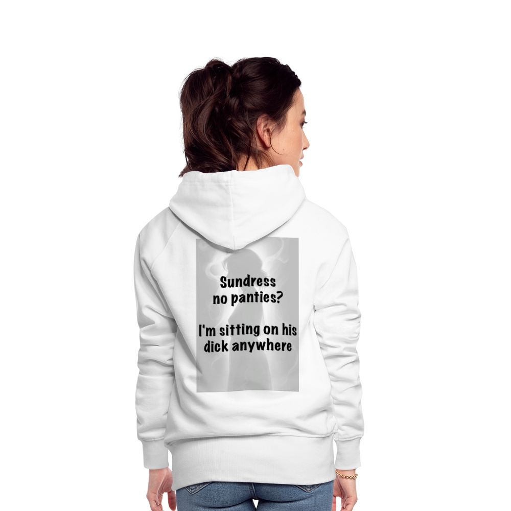 Women’s Premium Hoodie - white