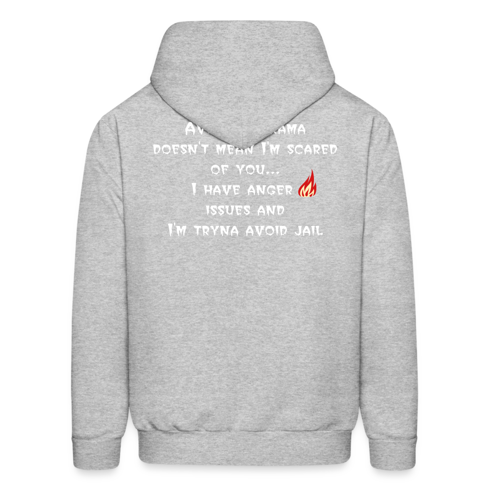 Men's Hoodie - heather gray