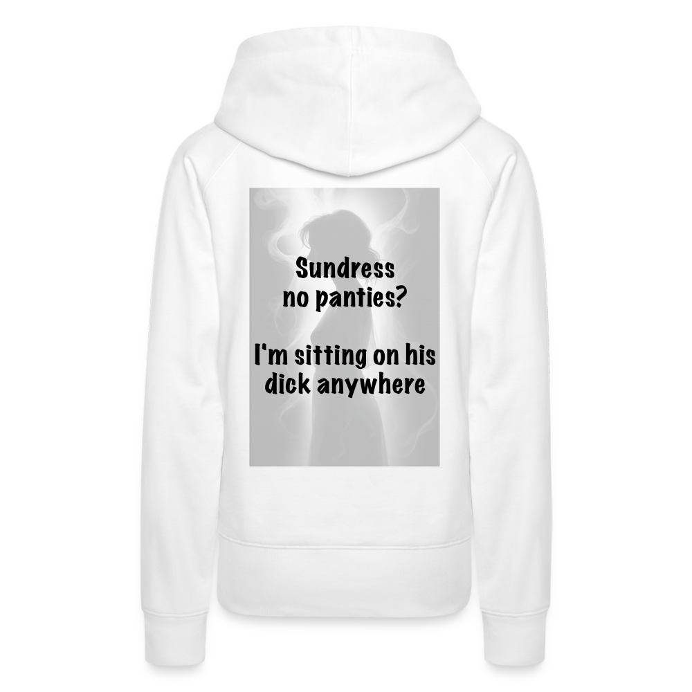 Women’s Premium Hoodie - white