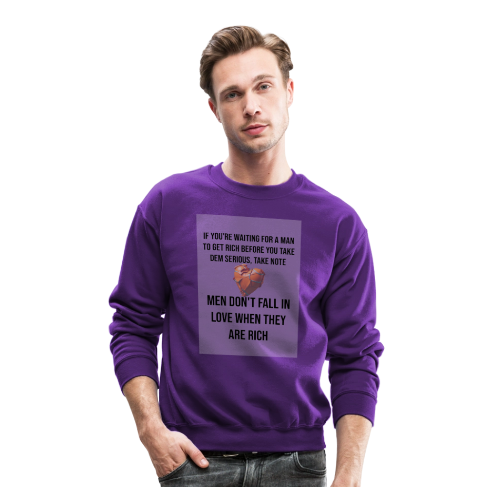 Crewneck Sweatshirt - purple