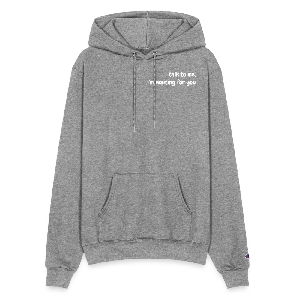 Champion Unisex Powerblend Hoodie - heather gray