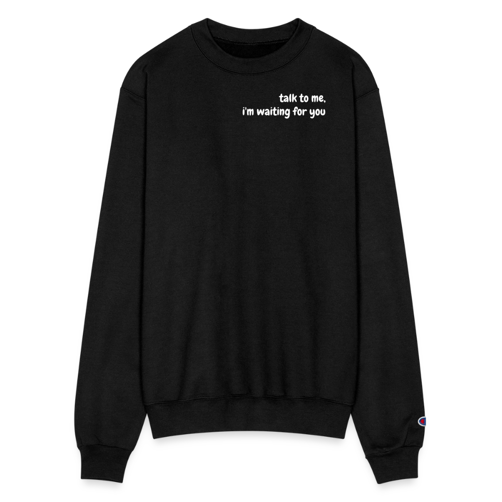 Champion Unisex Powerblend Sweatshirt - black