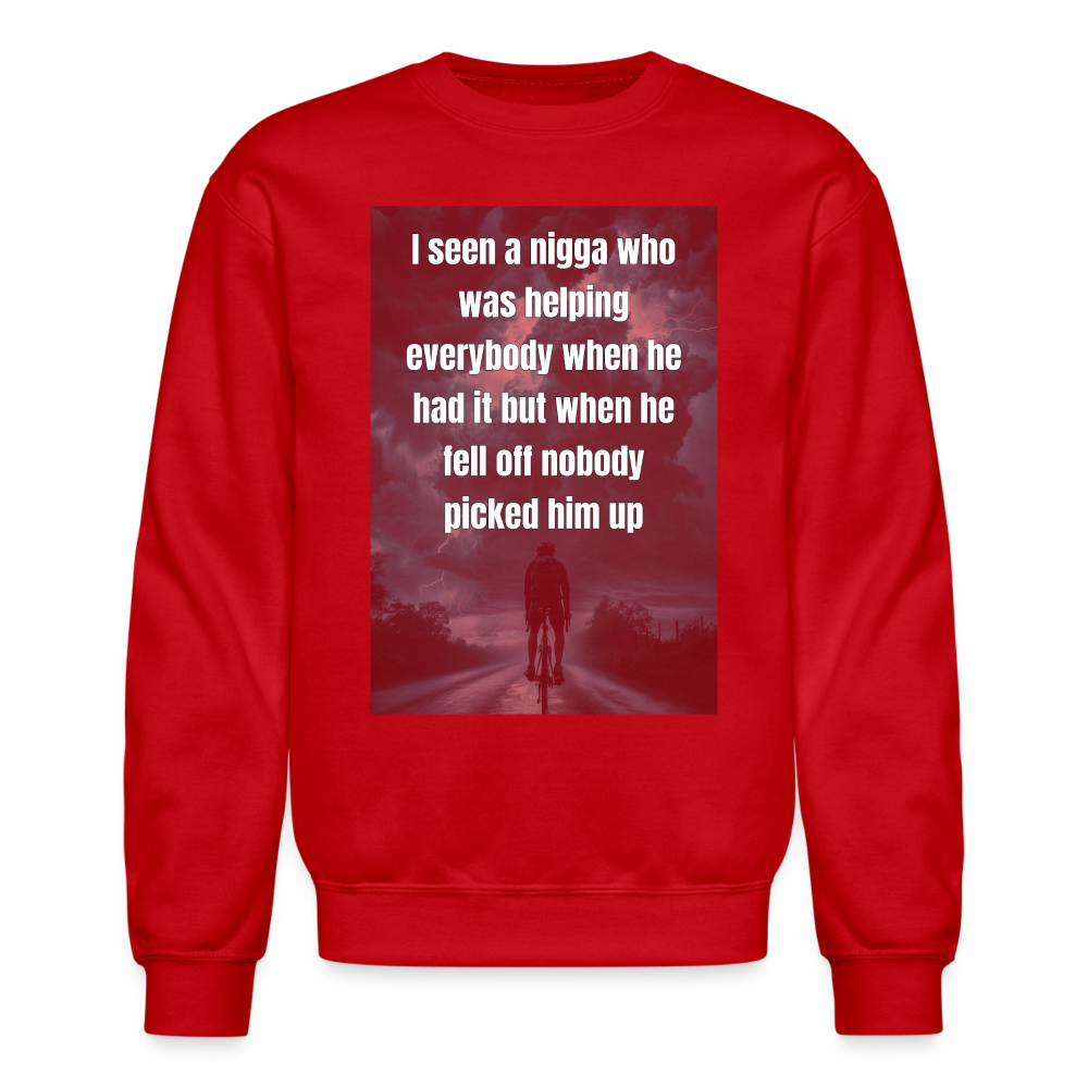 Crewneck Sweatshirt - red