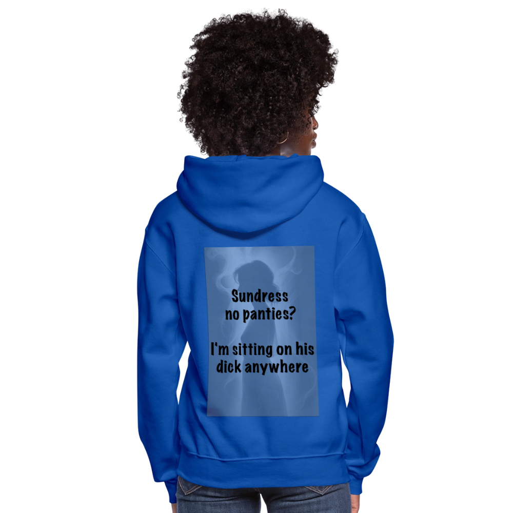 Women's Hoodie - royal blue