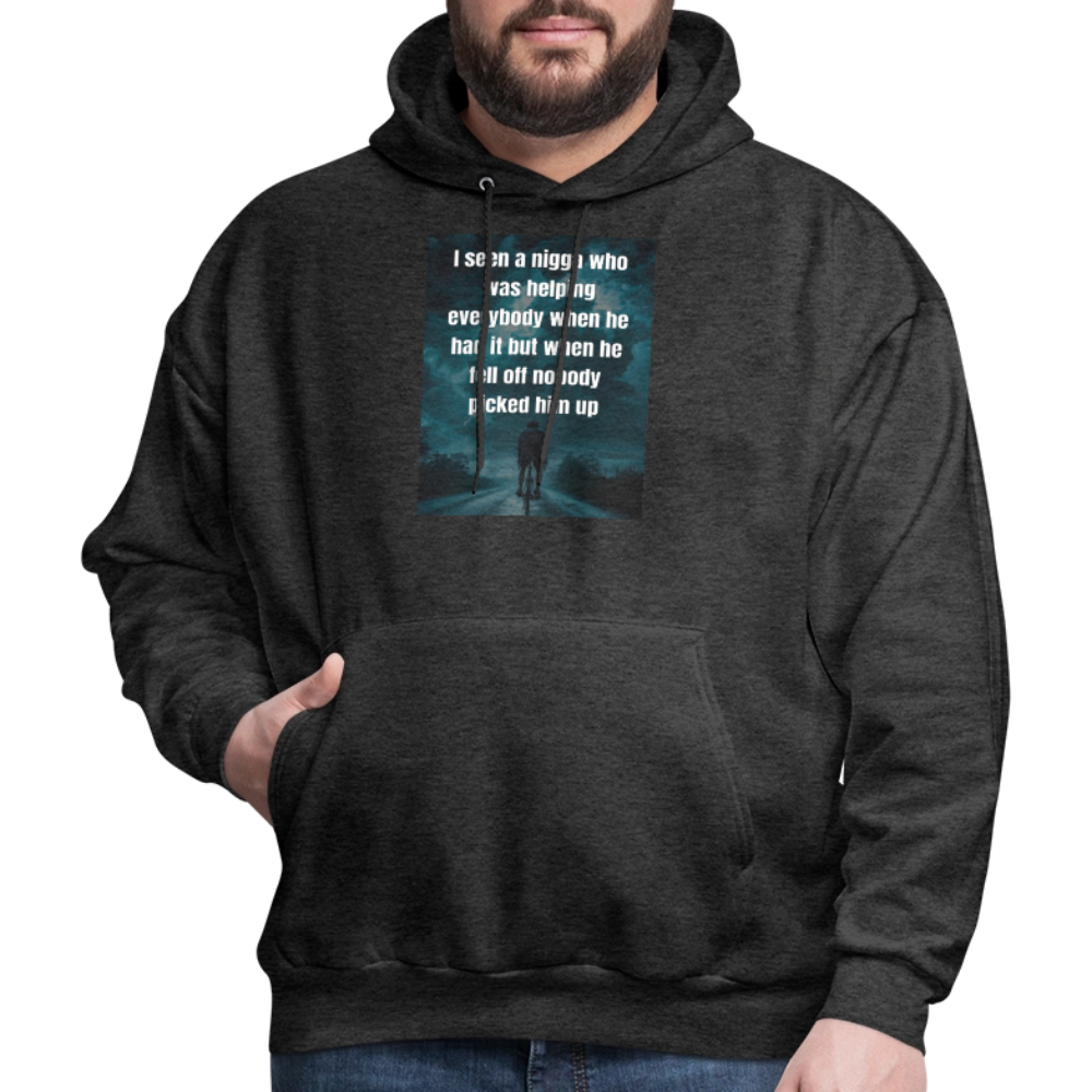 Men's Hoodie - charcoal grey