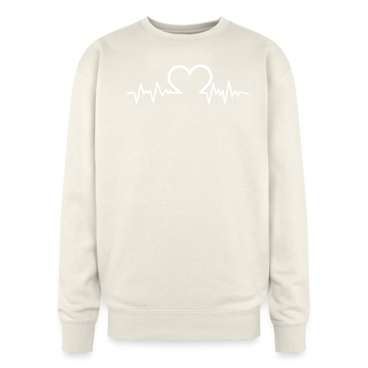 Oversized Crewneck Sweatshirt - ivory