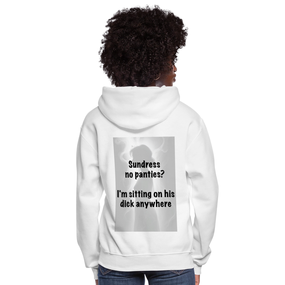 Women's Hoodie - white