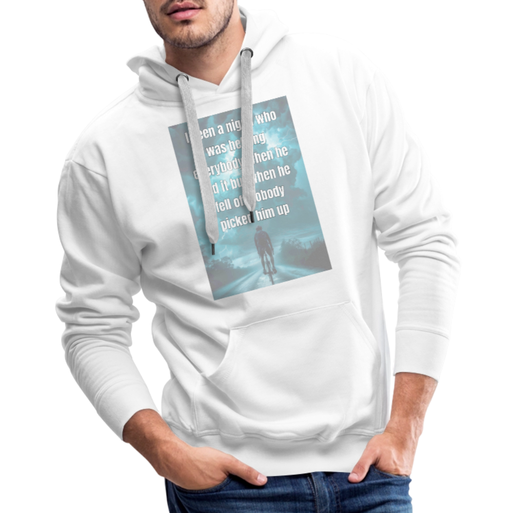 Men’s Premium Hoodie - white