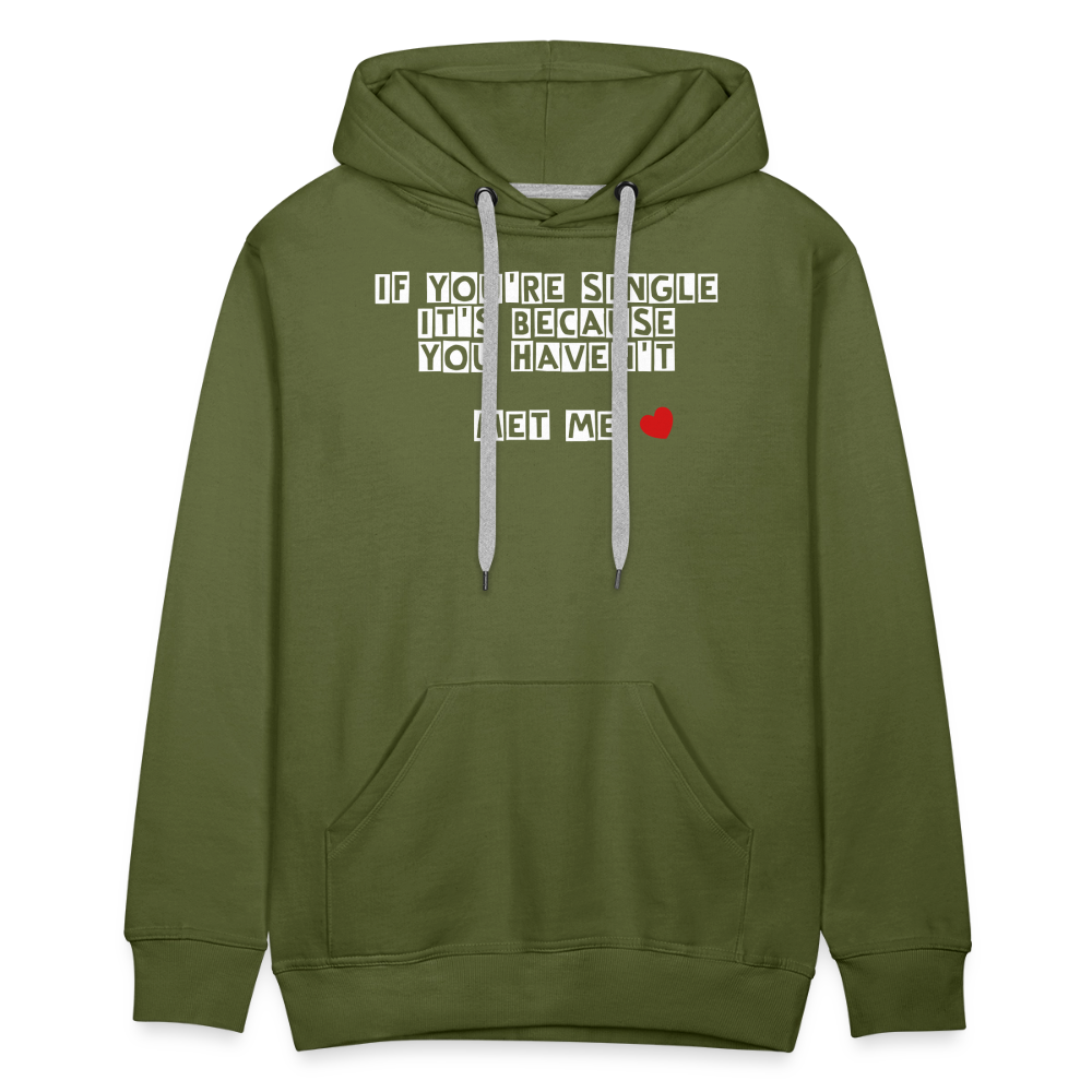 Men’s Premium Hoodie - olive green