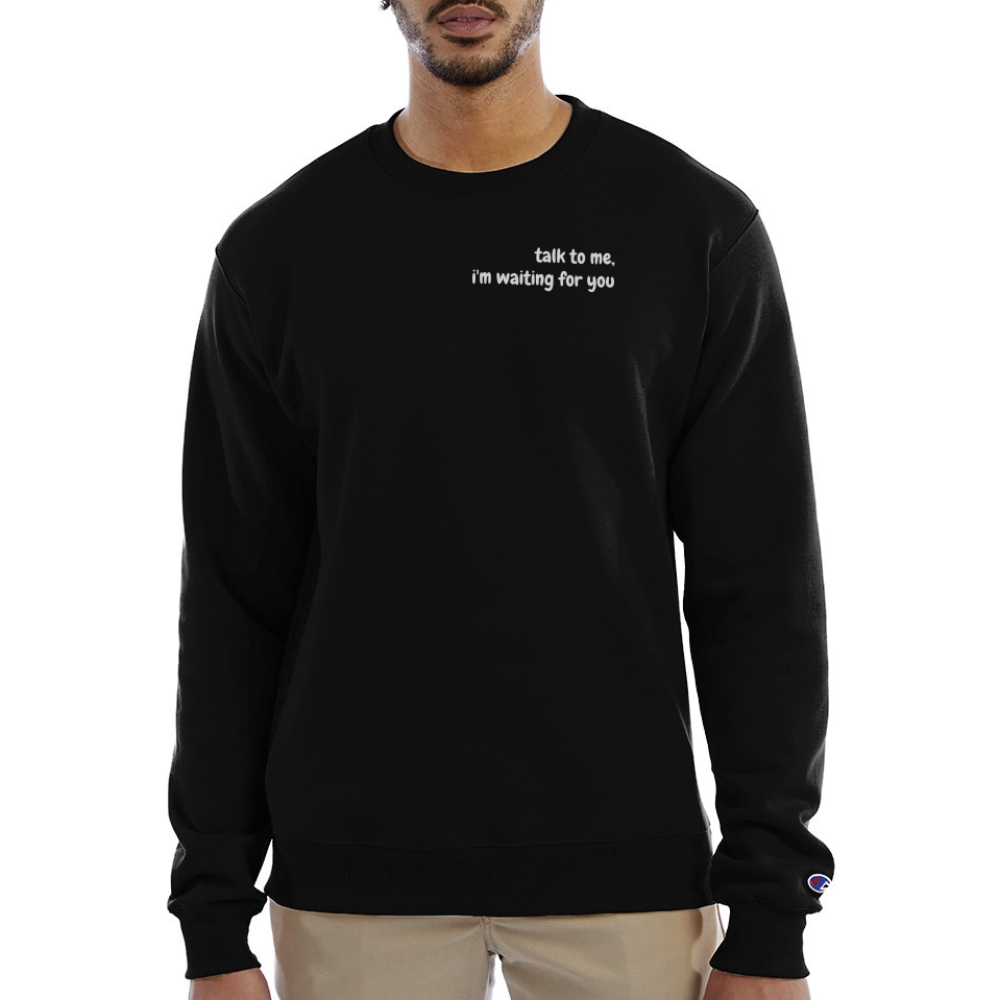 Champion Unisex Powerblend Sweatshirt - black